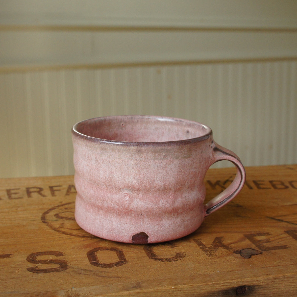 Rosa kopp med öra nr 6